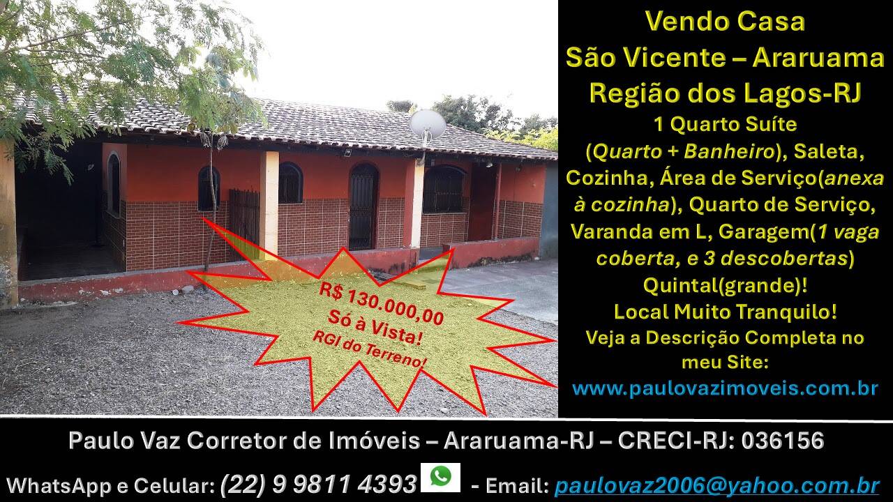 Casa à venda com 1 quarto, 450m² - Foto 1