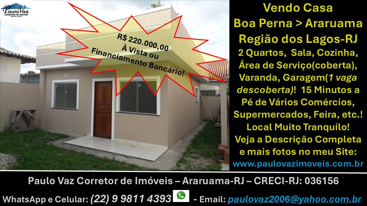 Casa à venda com 2 quartos, 150m² - Foto 1